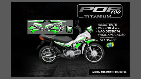 POP 100 VERSÃO TITANIUM(MOTO BRANCA) - Image 12