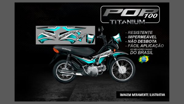 POP 100 VERSÃO TITANIUM(MOTO PRETA - Image 5