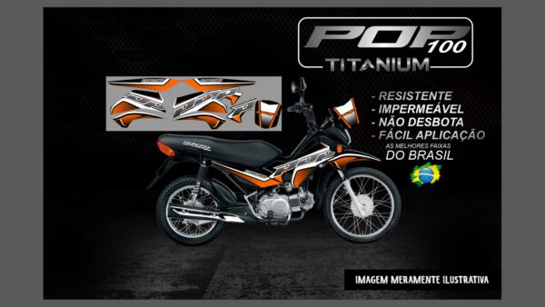 POP 100 VERSÃO TITANIUM(MOTO PRETA - Image 6