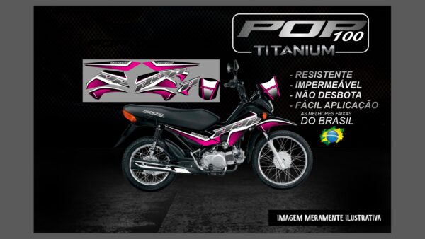 POP 100 VERSÃO TITANIUM(MOTO PRETA - Image 7