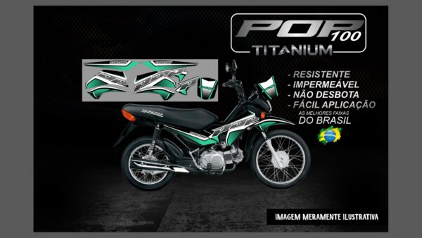 POP 100 VERSÃO TITANIUM(MOTO PRETA - Image 10