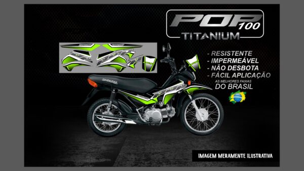 POP 100 VERSÃO TITANIUM(MOTO PRETA - Image 11