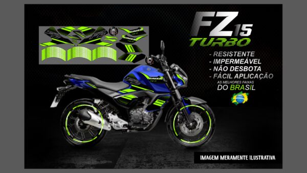 FZ 15 2023 YAMAHA VERSÃO TURBO ( FAZER 150 2023) MOTO AZUL - Imagem 2