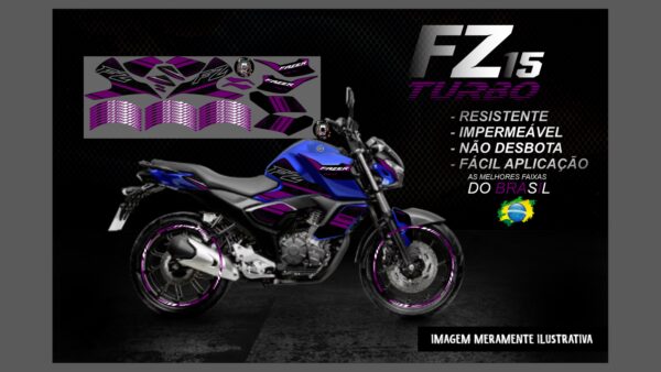 FZ 15 2023 YAMAHA VERSÃO TURBO ( FAZER 150 2023) MOTO AZUL - Imagem 4