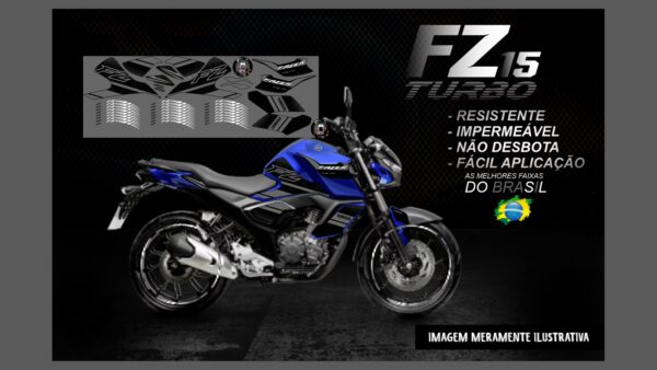 FZ 15 2023 YAMAHA VERSÃO TURBO ( FAZER 150 2023) MOTO AZUL - Imagem 5