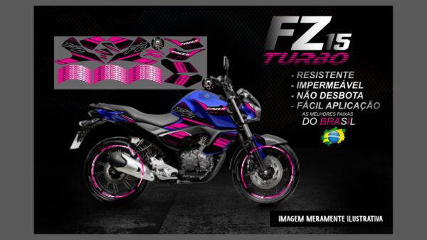 FZ 15 2023 YAMAHA VERSÃO TURBO ( FAZER 150 2023) MOTO AZUL - Imagem 8