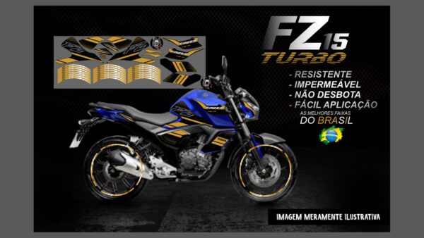 FZ 15 2023 YAMAHA VERSÃO TURBO ( FAZER 150 2023) MOTO AZUL - Imagem 9
