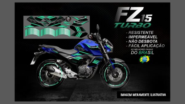 FZ 15 2023 YAMAHA VERSÃO TURBO ( FAZER 150 2023) MOTO AZUL - Imagem 11