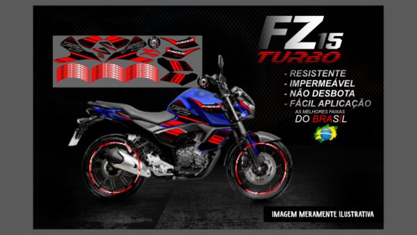 FZ 15 2023 YAMAHA VERSÃO TURBO ( FAZER 150 2023) MOTO AZUL - Imagem 13