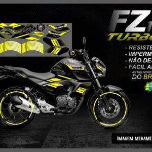 FZ 15 2023 YAMAHA VERSÃO TURBO ( FAZER 150 2023) MOTO PRETA