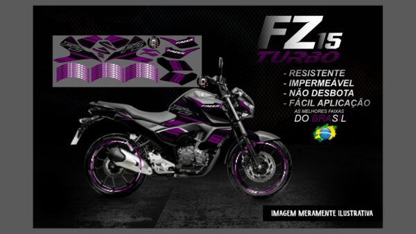FZ 15 2023 YAMAHA VERSÃO TURBO ( FAZER 150 2023) MOTO PRETA - Imagem 3