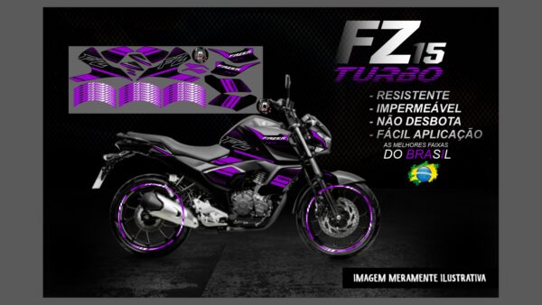 FZ 15 2023 YAMAHA VERSÃO TURBO ( FAZER 150 2023) MOTO PRETA - Imagem 12