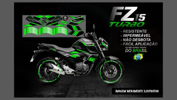 FZ 15 2023 YAMAHA VERSÃO TURBO ( FAZER 150 2023) MOTO PRETA - Imagem 10