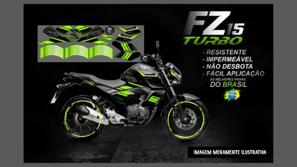 FZ 15 2023 YAMAHA VERSÃO TURBO ( FAZER 150 2023) MOTO PRETA - Imagem 8