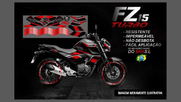 FZ 15 2023 YAMAHA VERSÃO TURBO ( FAZER 150 2023) MOTO PRETA - Imagem 9